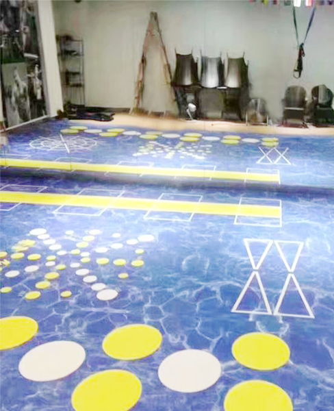 銅陵塑膠地板 奧冠體育設施 塑膠地板批發(fā)